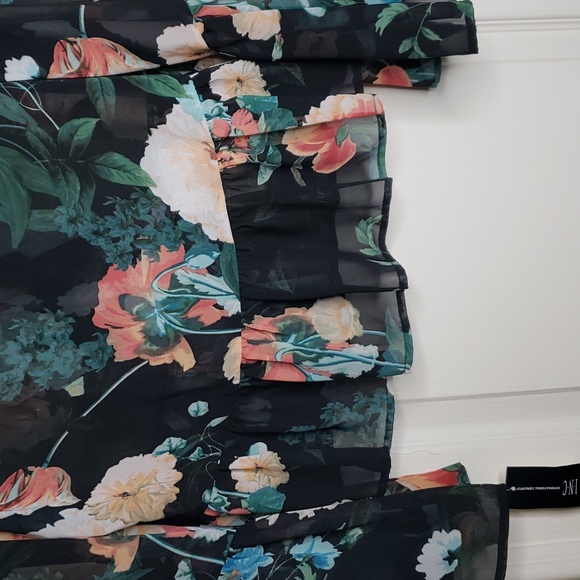 NWT INC Blouse Floral Print Size M - Picture 8 of 9